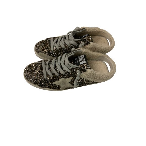 Golden Goose Glitter Sherpa Lined Sneakers - Picture 5 of 7